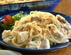 مكرونة الماكولات البحرية 