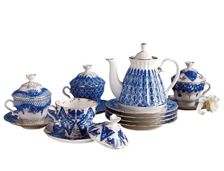 أطقم شاي بتصاميم راقية