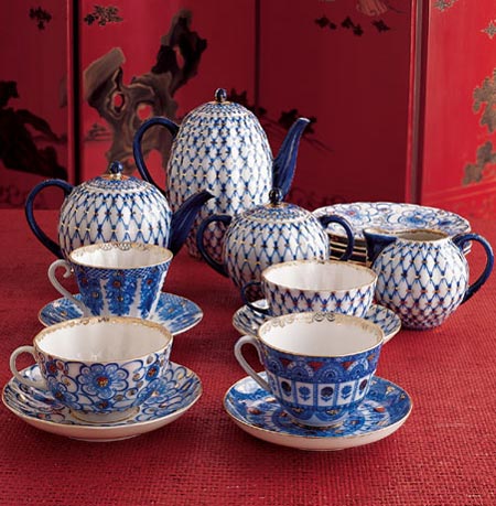 أطقم شاي بتصاميم راقية