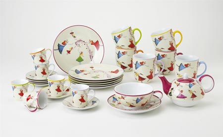 أطقم شاي بتصاميم راقية