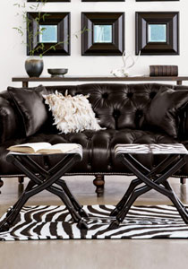 الأسود فخامة ورقي لديكورات منزلك 