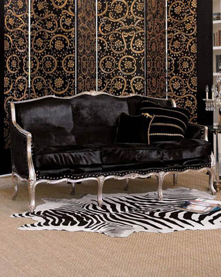 الأسود فخامة ورقي لديكورات منزلك 