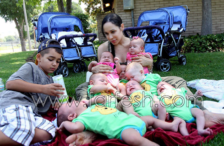 زوجان تونسيان بانتظار 12 مولودا ويتفوقان على الامريكية ذات الـ8