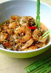 اليكم القريدس على الطريقة الإسبانية!