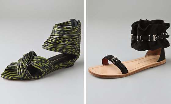 صنادل صيفية آخر موديل