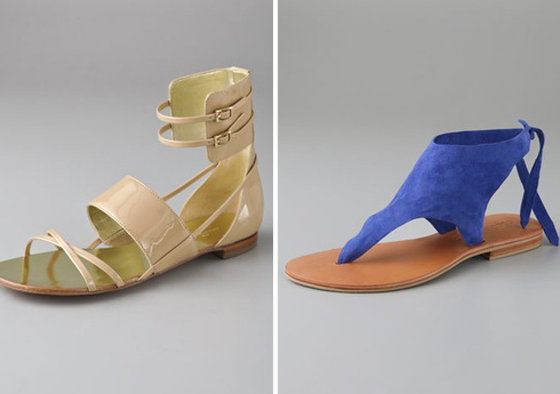 صنادل صيفية آخر موديل 