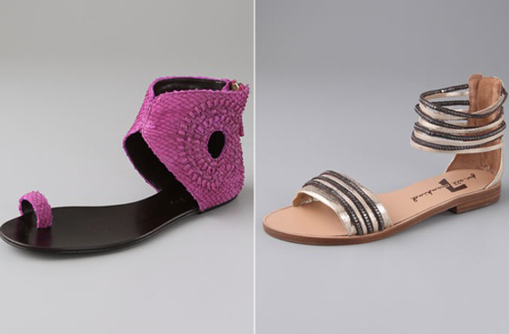 صنادل صيفية آخر موديل