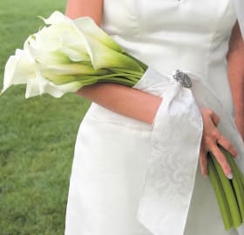 موضة الزهور الطبيعية للافراح! 