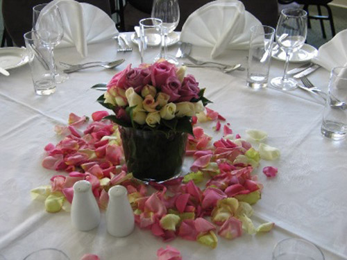 موضة الزهور الطبيعية للافراح! 