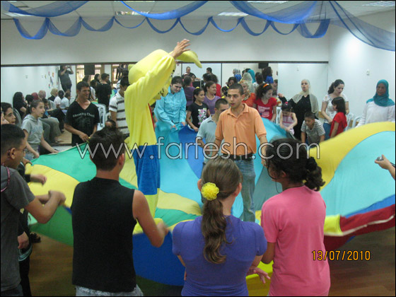 الرؤى لذوي الاحتياجات الخاصه تختتم مخيمها الصيفي 