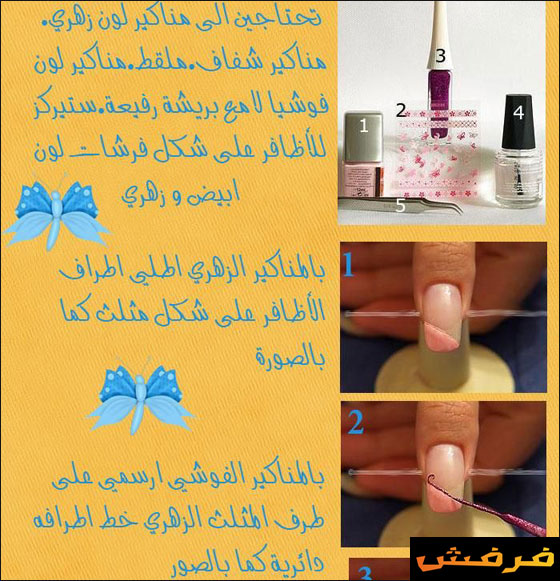 طرق رائعة لفن الرسم على الاظافر!