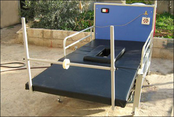 جديد: سريرا يساعد ذوي الإعاقات الحركية!شسوري ابتكر سرير طبي خاص يساعد ذوي الإعاقات الحركية! 