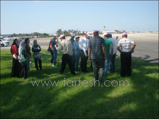 المنارة تحلق في المجال الجوي لمطار بن غوريون الدولي  