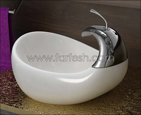 اليكم.. تصاميم مختلفة من المغاسل تناسب مختلف الأذواق!!