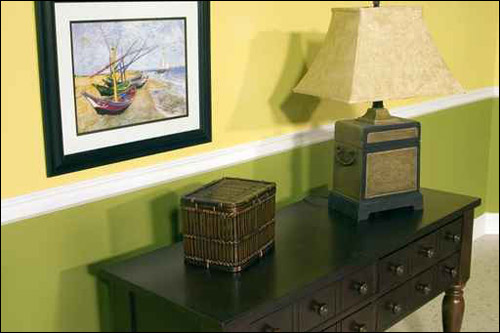 اللون الأخضر في ديكور منزلك!! 