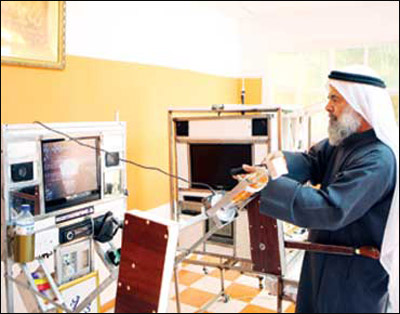 اماراتي يخترع سريرا مجهزًا بكافة وسائل الراحة لخدمة المرضى!
