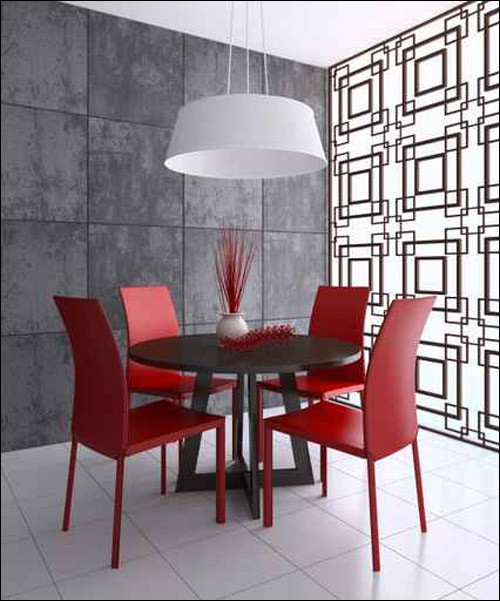 للأحمر رونق خاص في بيوتكم!