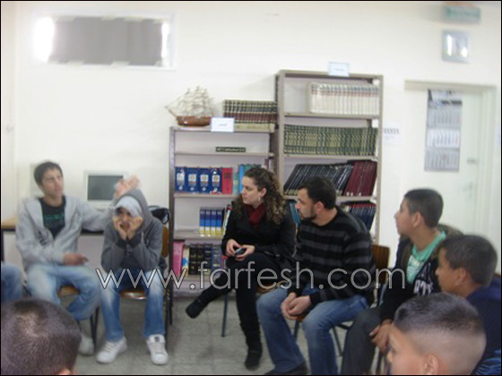المنارة تقدم ورشة عمل لطلاب إعدادية عمر بن الخطاب الناصرة 