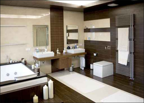 اليكم.. اجمل ديكورات وتصاميم للحمامات!! 