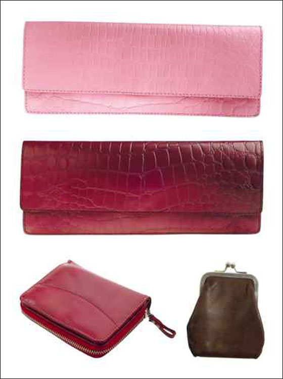 اليك سيدتي.. تشكيلة من محفظات النقود لكل مناسبة!