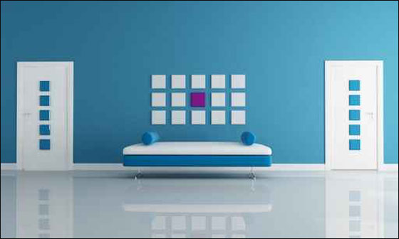 اليكم احدث الفكر لاضافة لون الازرق في منازلكم!