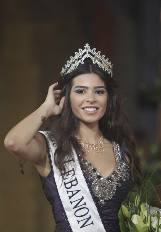 الف مبروك: يارا الخوري مخايل تتربع على عرش الجمال اللبناني!!