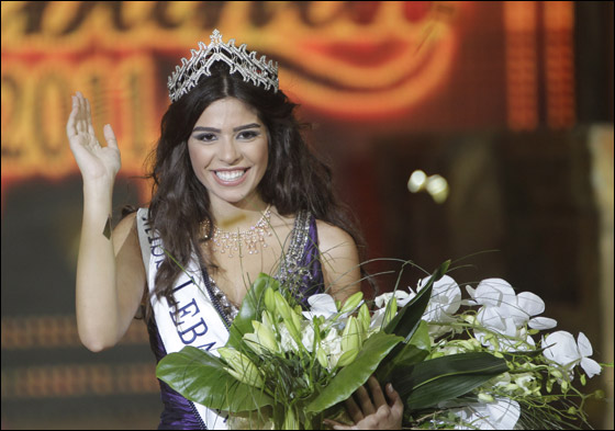 الف مبروك: يارا الخوري مخايل تتربع على عرش الجمال اللبناني!!