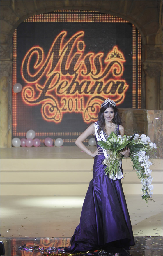 الف مبروك: يارا الخوري مخايل تتربع على عرش الجمال اللبناني!!