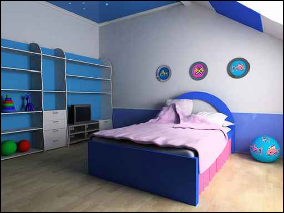 دللوا اطفالكم باجمل غرف النوم!! 