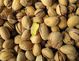 تناولوا الفستق الحلبي لاستهلاك سعرات حرارية اقل!