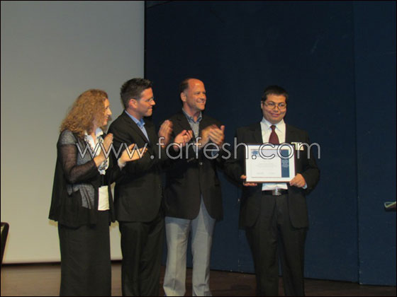 تكريم المحامي عباس كأول زميل عربي في منظمة أشوكا الدولية