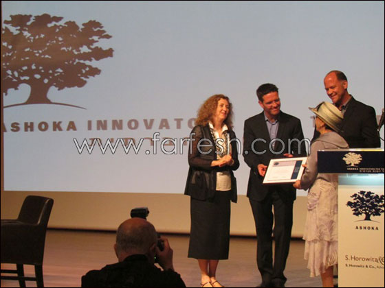 تكريم المحامي عباس كأول زميل عربي في منظمة أشوكا الدولية