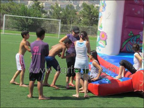 المنارة ترعى يوما ترفيهيا لأطفال راهبات الناصرة للصم والمكفوفين