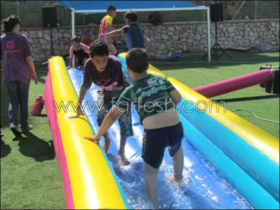 المنارة ترعى يوما ترفيهيا لأطفال راهبات الناصرة للصم والمكفوفين