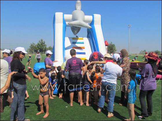 المنارة ترعى يوما ترفيهيا لأطفال راهبات الناصرة للصم والمكفوفين