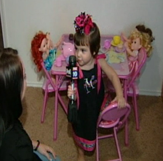 بطولة الغولف تنقذ طفلة تعاني من مرض سرطان قاتل!