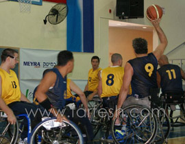 اسرائيل تستضيف بطولة اوروبا في كرة السلة للمعاقين