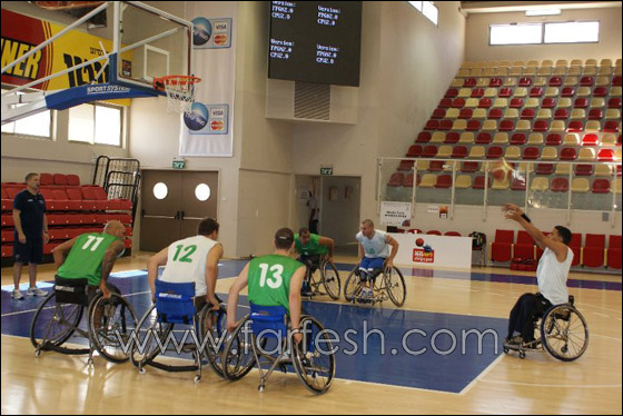 اسرائيل تستضيف بطولة اوروبا في كرة السلة للمعاقين اسرائيل تستضيف بطولة اوروبا في كرة السلة للمعاقين