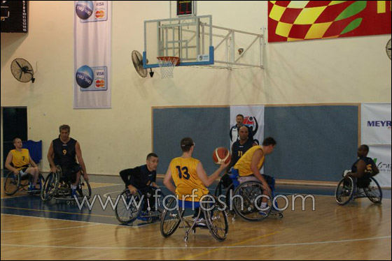 اسرائيل تستضيف بطولة اوروبا في كرة السلة للمعاقين اسرائيل تستضيف بطولة اوروبا في كرة السلة للمعاقين
