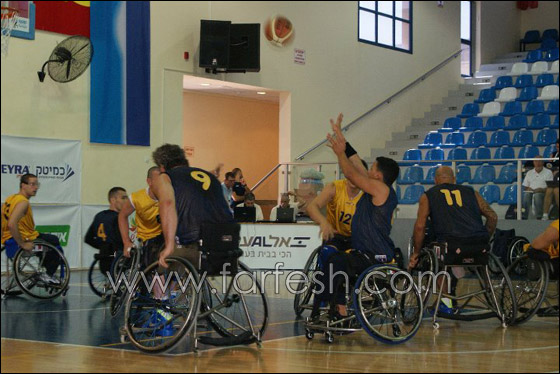 اسرائيل تستضيف بطولة اوروبا في كرة السلة للمعاقين اسرائيل تستضيف بطولة اوروبا في كرة السلة للمعاقين