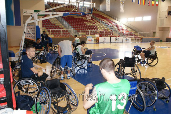 اسرائيل تستضيف بطولة اوروبا في كرة السلة للمعاقين اسرائيل تستضيف بطولة اوروبا في كرة السلة للمعاقين