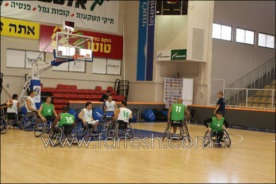 اسرائيل تستضيف بطولة اوروبا في كرة السلة للمعاقين اسرائيل تستضيف بطولة اوروبا في كرة السلة للمعاقين