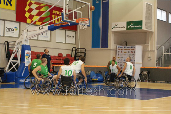 اسرائيل تستضيف بطولة اوروبا في كرة السلة للمعاقين اسرائيل تستضيف بطولة اوروبا في كرة السلة للمعاقين