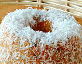 اليكن طريقة تحضير حلوى جوز الهند بالفانيليا!