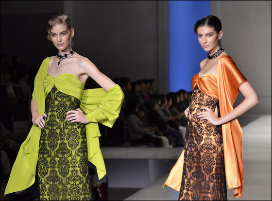 بالصور.. تصاميم مميزة بالوان زاهية لعام 2012!!