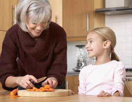 نظام غذائي صحي يساعد احفادك على العيش لمدة اطول!