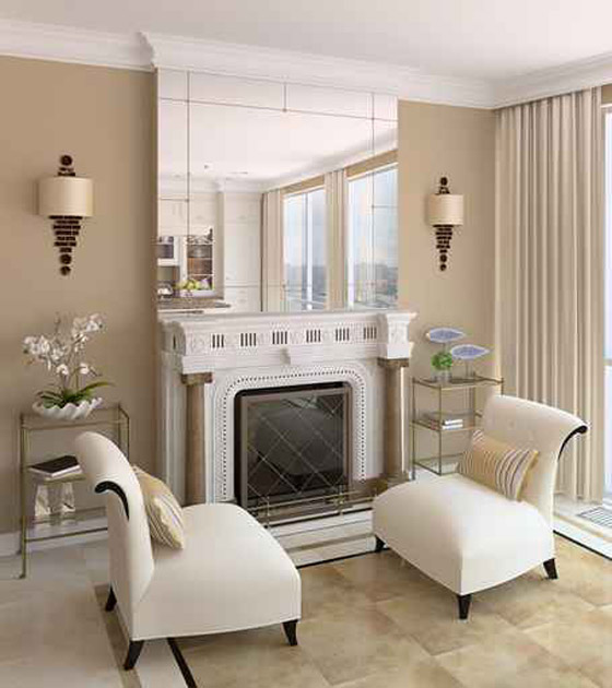 لأصحاب الذوق الرفيع.. اليكم اجمل ديكورات المدافىء