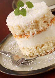 اليكم طريقة تحضير كعكة جوز الهند!