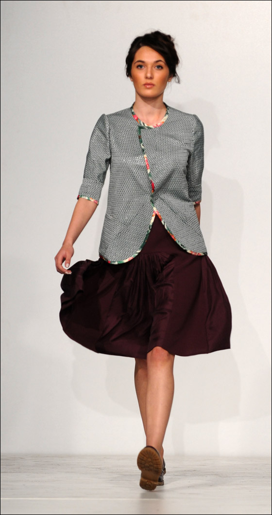 أغرب أزياء الخريف في اسبوع الموضة بجورجيا