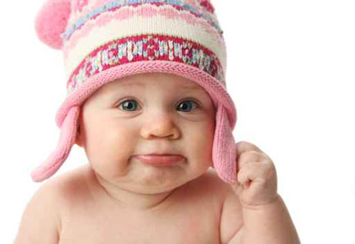 مجموعة قبعات شتوية للاطفال بقمة النغاشة!!